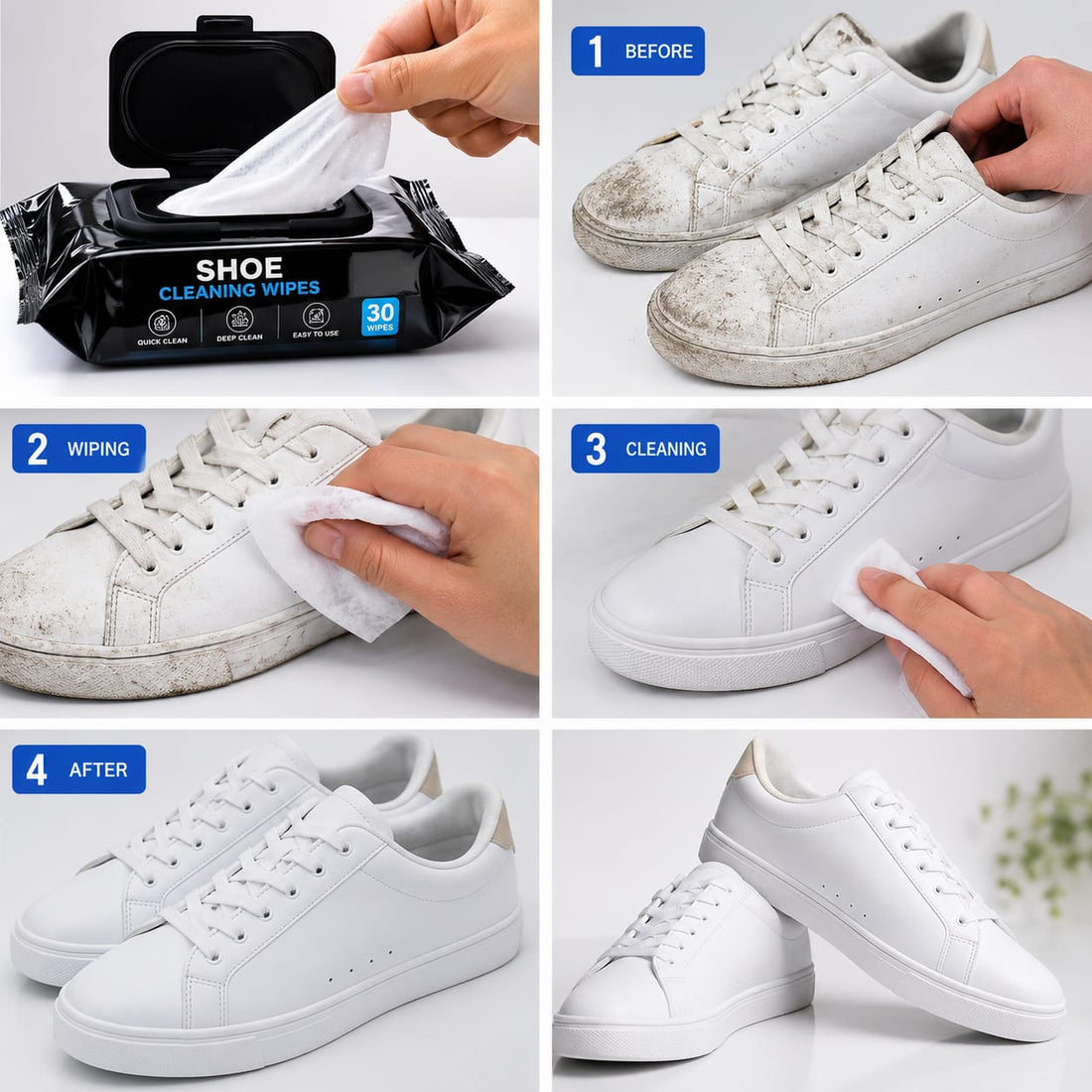 Ro Water Deep Clean Shoe Wipes 36 Pcs