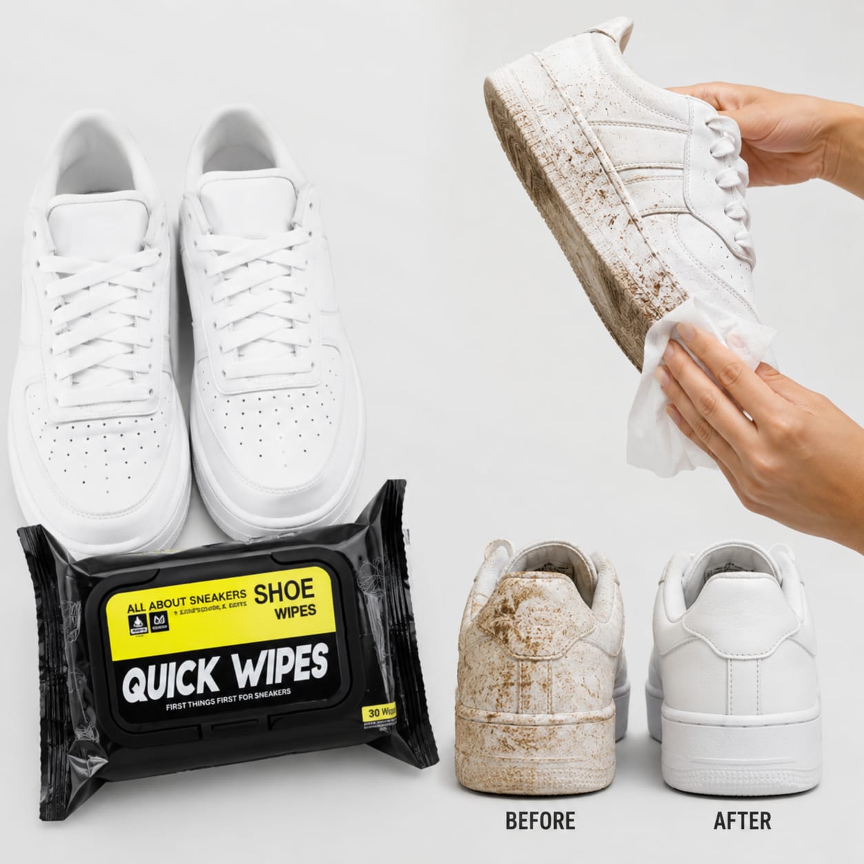 Ro Water Deep Clean Shoe Wipes 36 Pcs