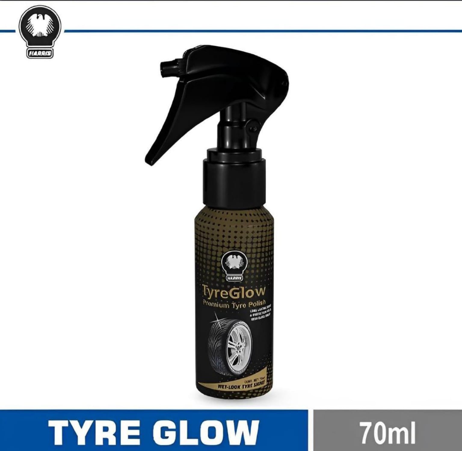 Harris TtreGlow Premium Tyre Polish Black