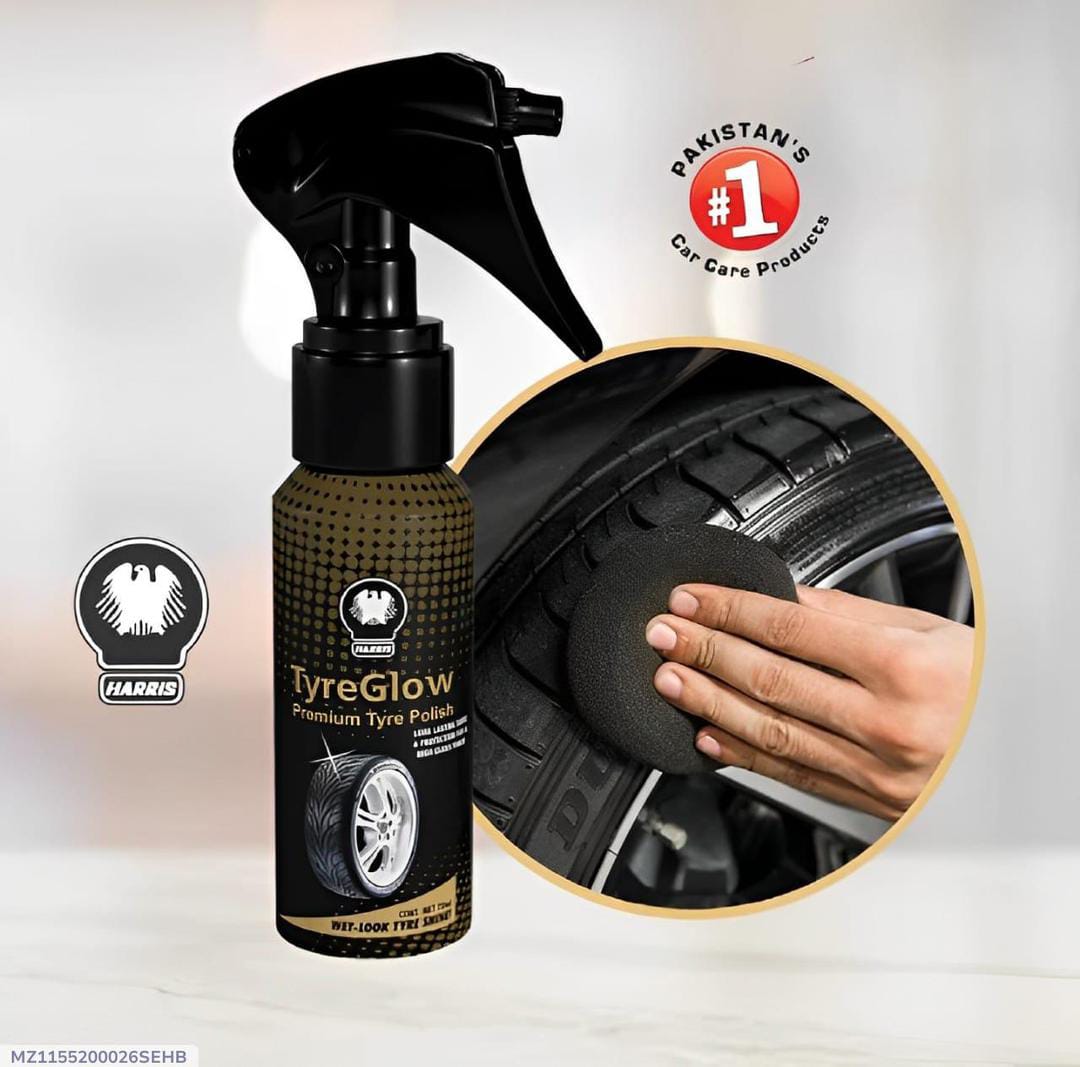 Harris TtreGlow Premium Tyre Polish Black