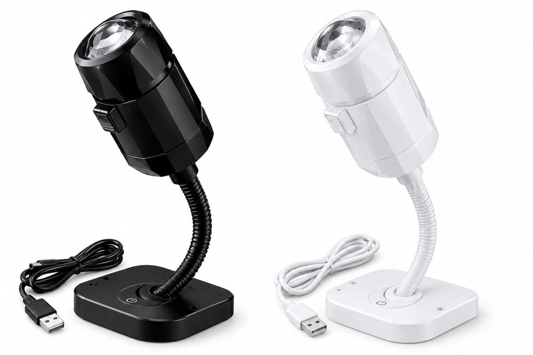 Moon & Earth Galaxy Projector Light | USB Powered